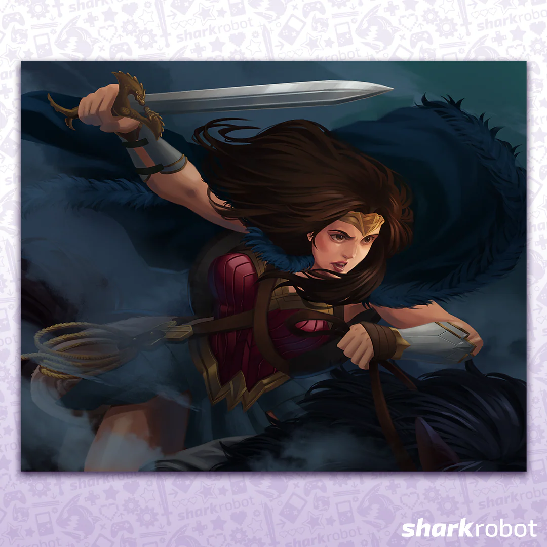 Amazonian Warrior - Poster Print *LAST CHANCE*