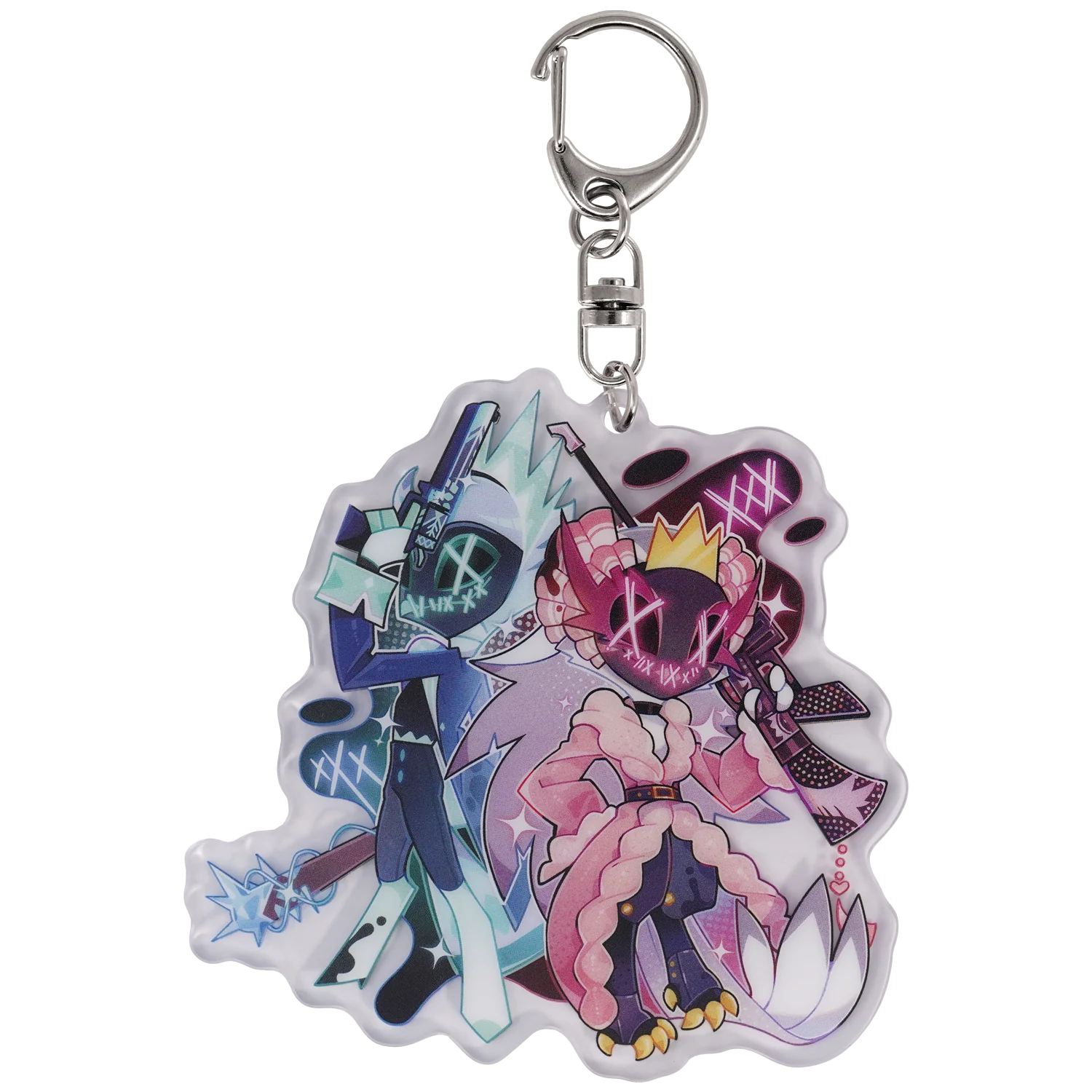 Andrealphus & Stella - Halloween Slasher Keychain *PRE-ORDER*