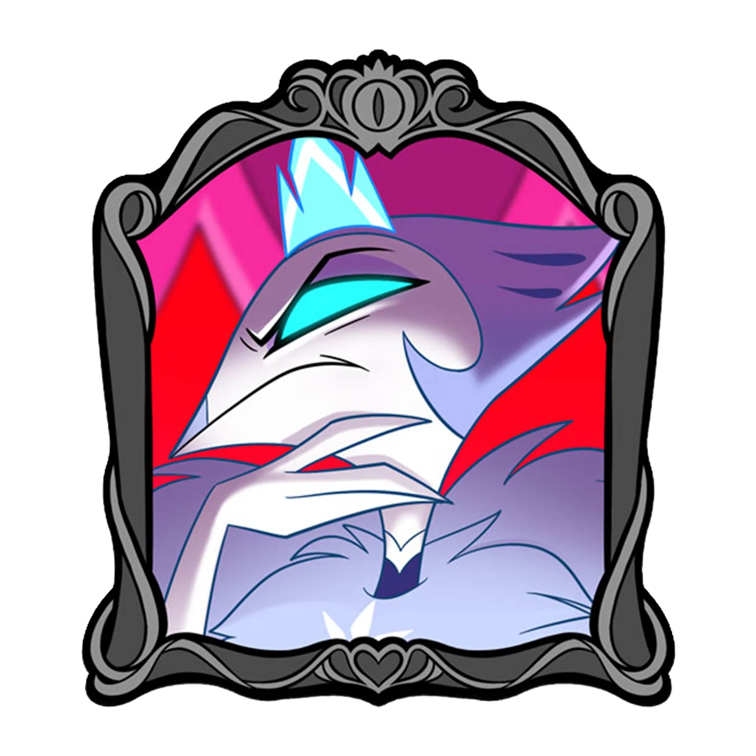 Andrealphlus Changing Portrait - Lenticular Pin *FINAL SALE* - Image 2