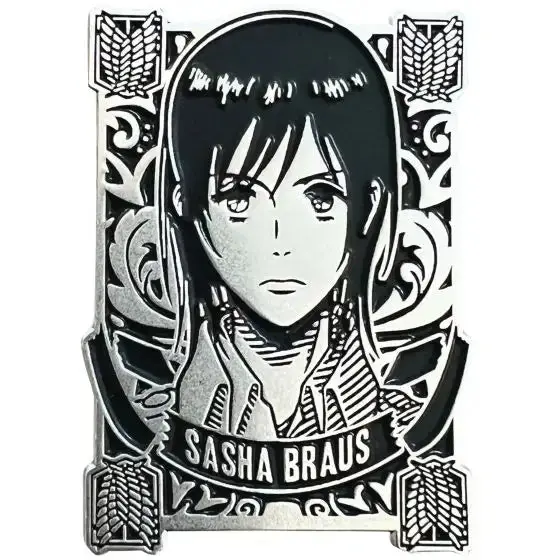 Attack on Titan Silver Badge Sasha Pin *LAST CHANCE*