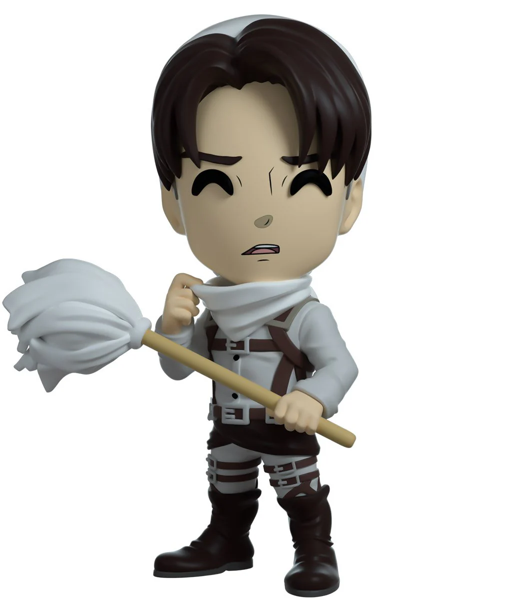 Attack on Titan x Youtooz - Cleaning Levi Figure - Image 2