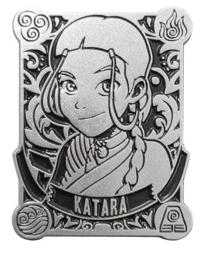 Avatar the Last Avatar Silver Badge Katara Pin *LAST CHANCE*