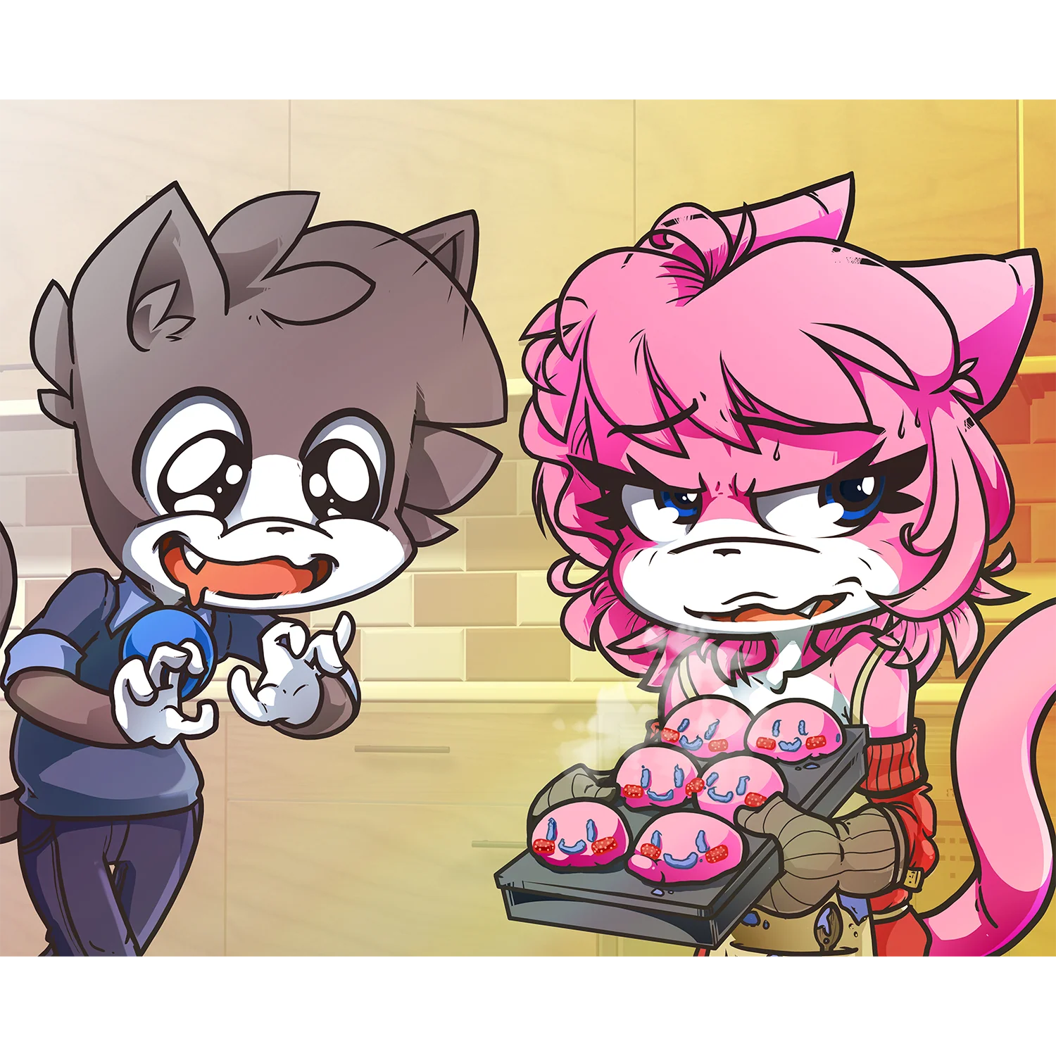 VGCats Baked Goods - Poster Print *LAST CHANCE*