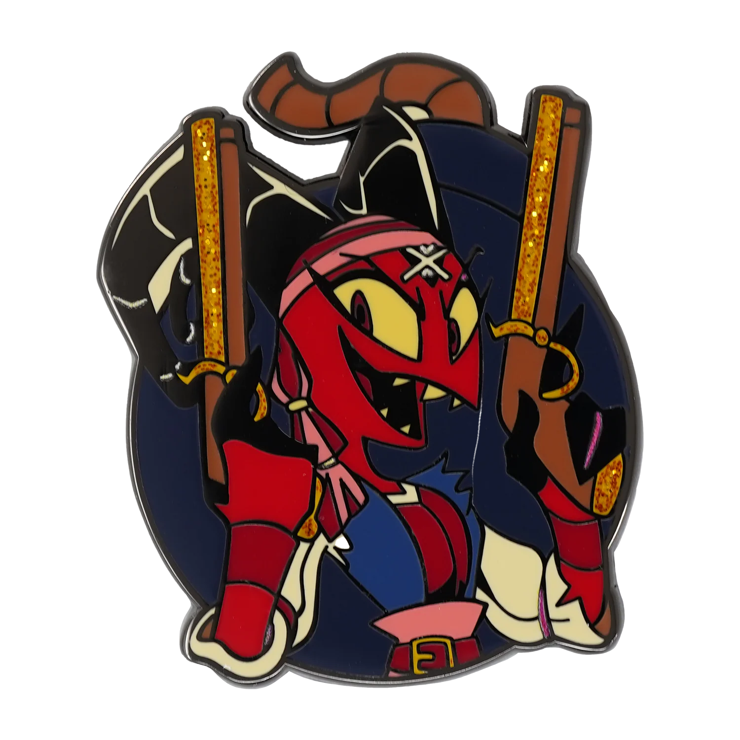 Barbie Wire - Pirate Enamel Pin