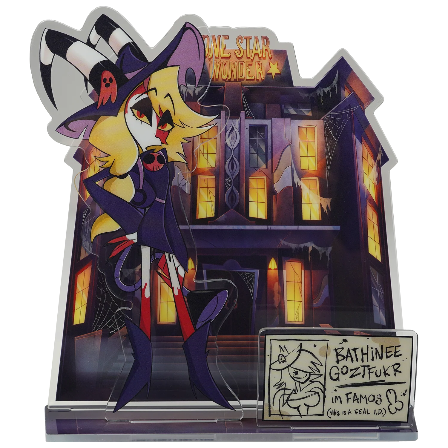 Bethany Blitz Standee