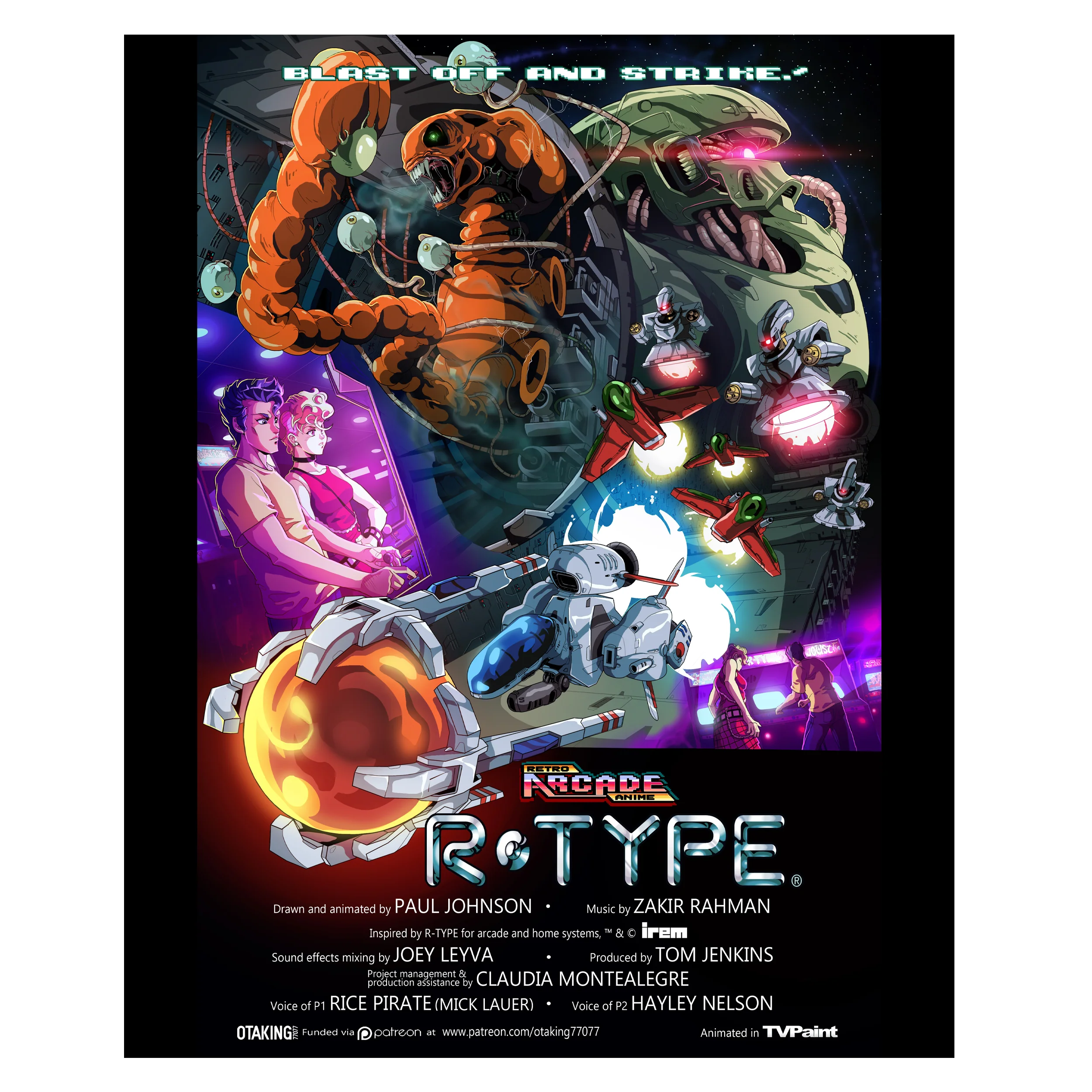 Blast off and strike! - Poster Print *LAST CHANCE*
