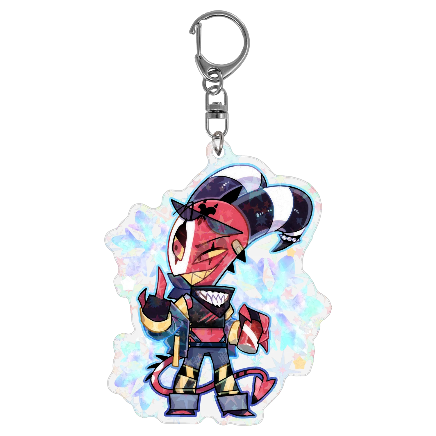 Blitz - Cozy Winter - Holographic Keychain *LIMITED STOCK*
