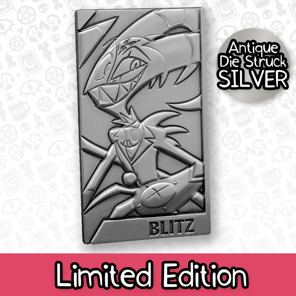 Blitz Silver Plated Metal Collectible Card *FINAL SALE* - Image 3
