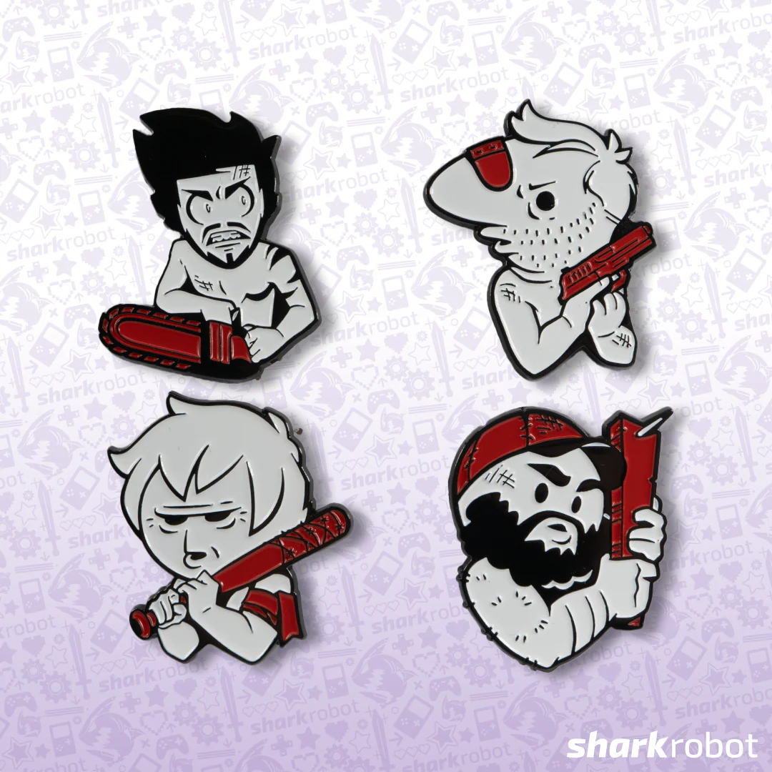 Boney Plays Large Enamel Pin Set *LAST CHANCE*