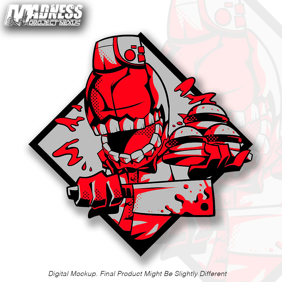 Burger Gil - Metal Diamond Pin *LIMITED STOCK*