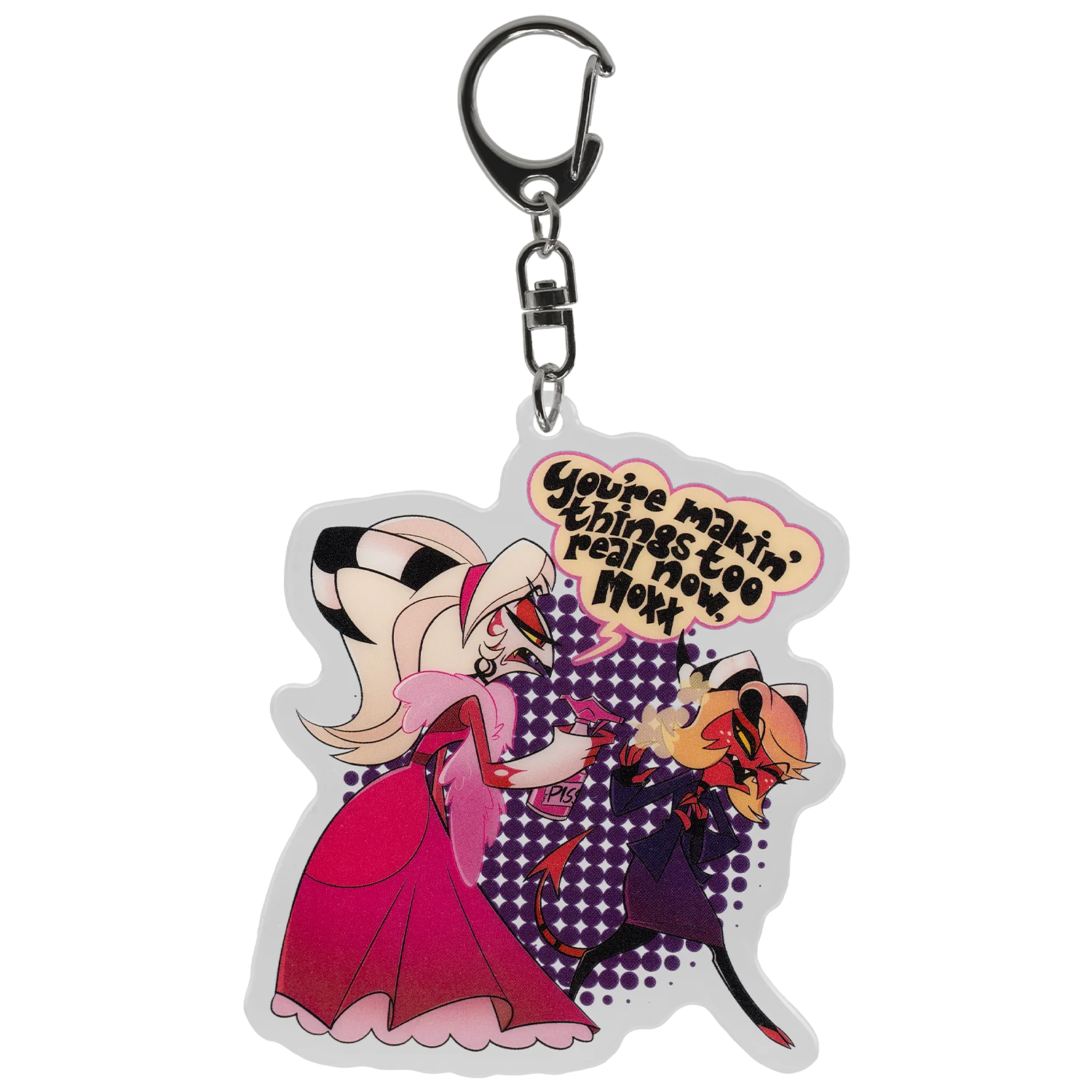 C.H.E.R.U.B. - Making Things Too Real - Acrylic Keychain *LIMITED STOCK*