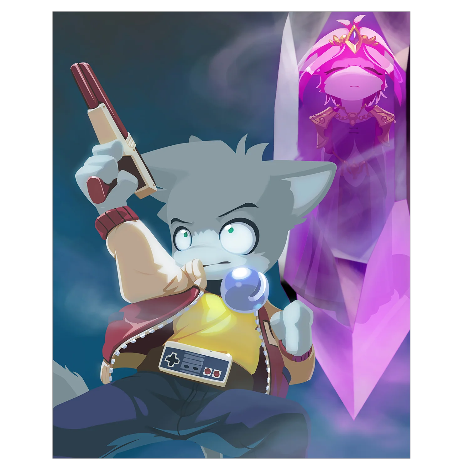 Princess Rescue! - Poster Print *LAST CHANCE*