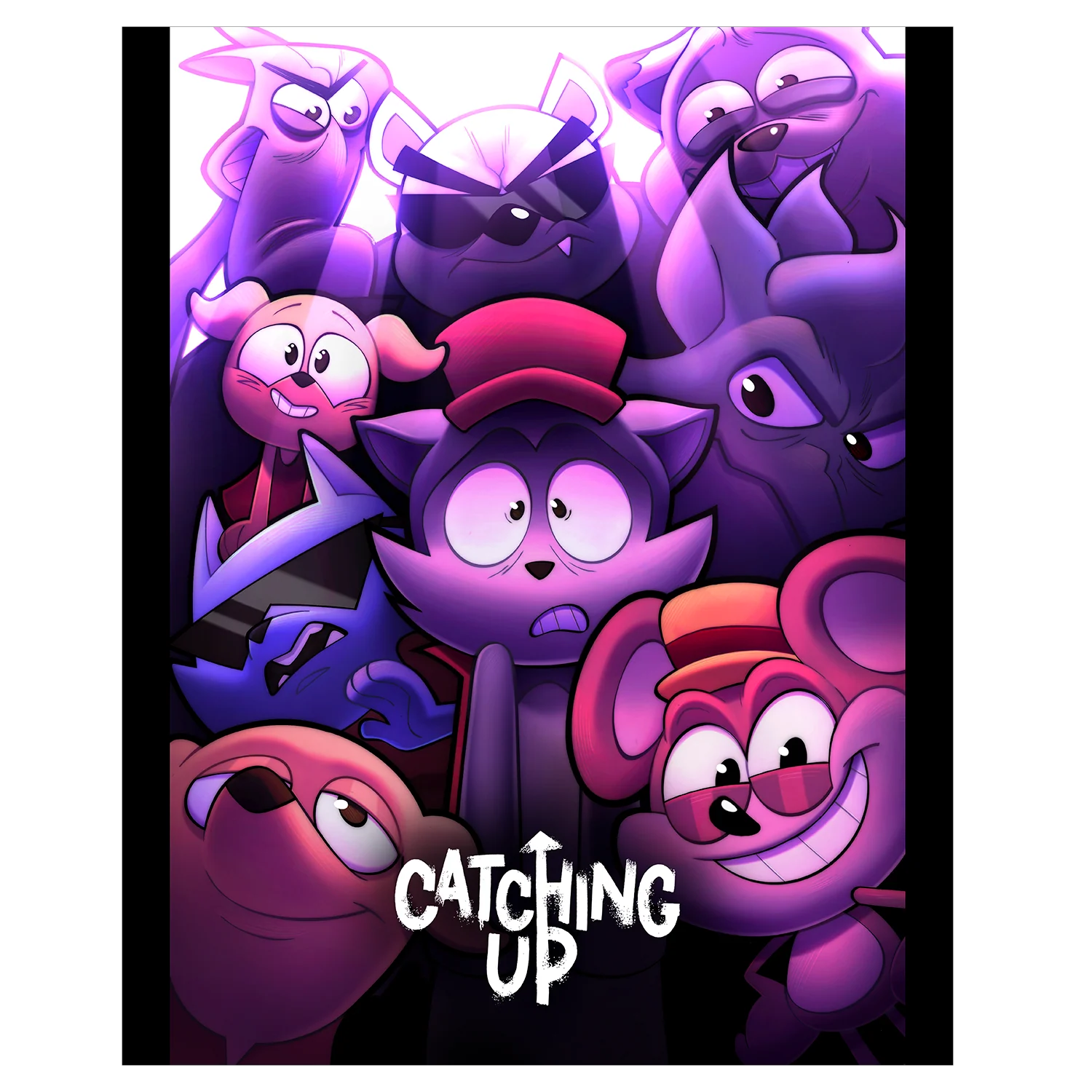 Catching Up Group Poster Print
