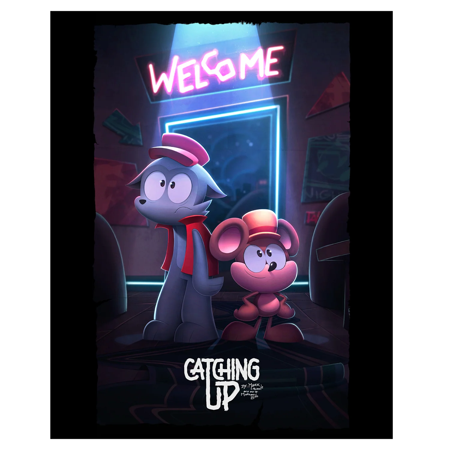 Catching Up Poster Print