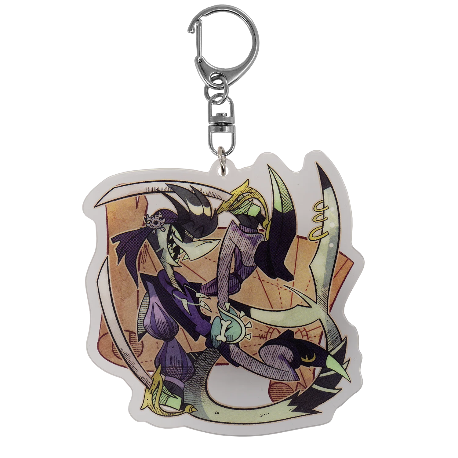 Chaz - Pirates - Summer Keychain