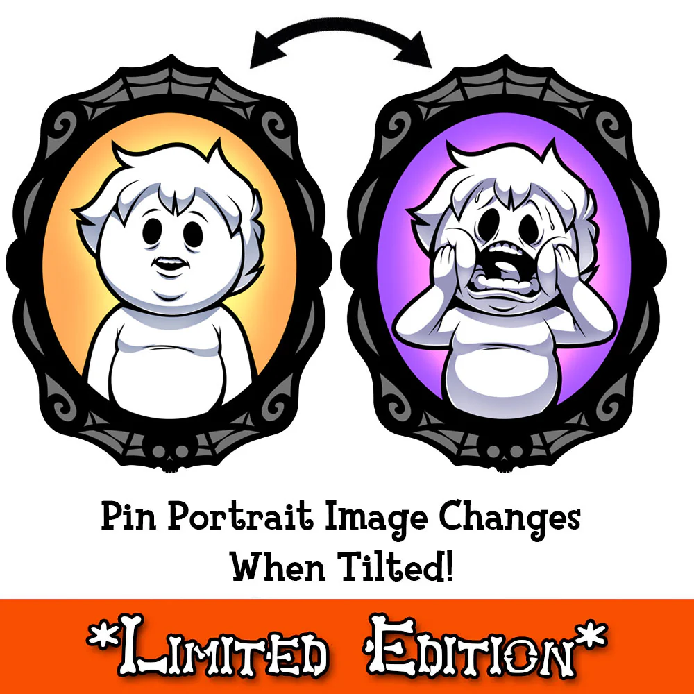 Chris and Zach Portraits - Lenticular Pin Set *SALE* - Image 2