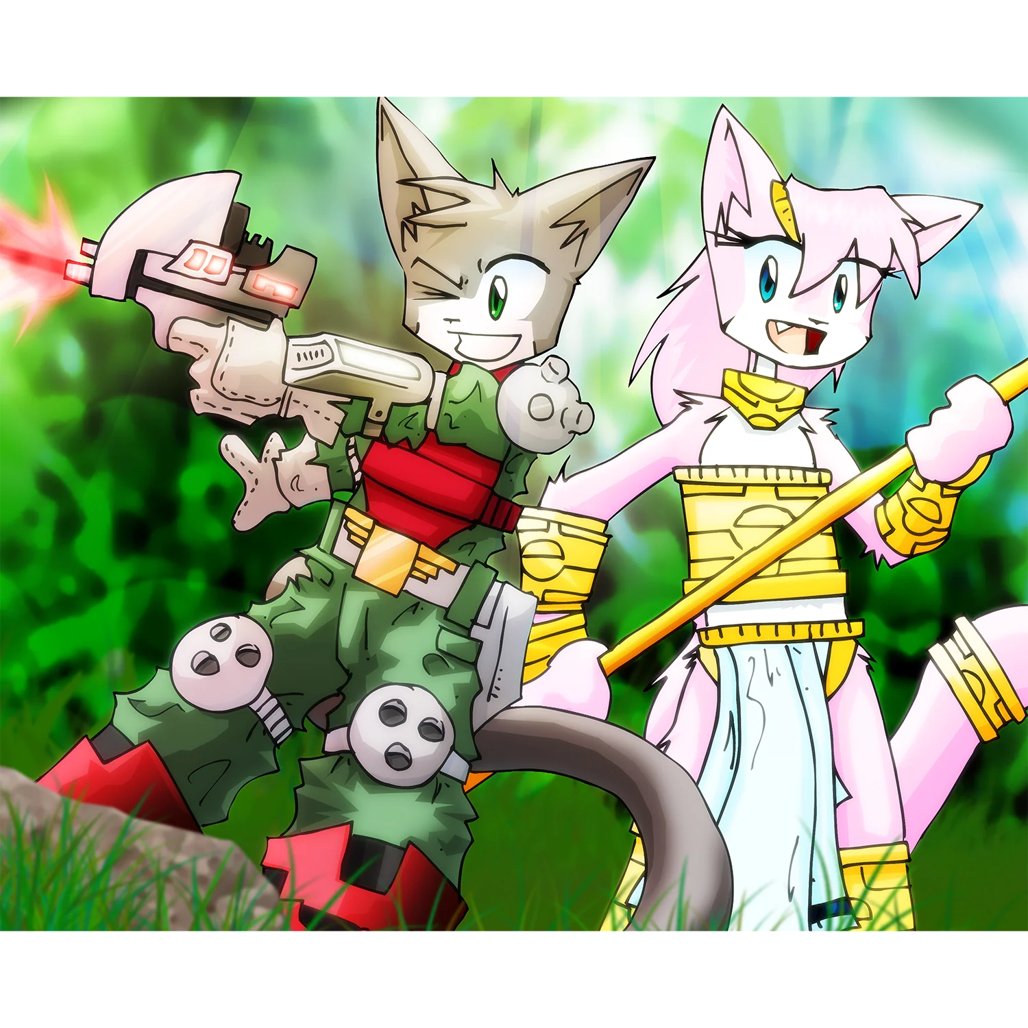 VG Cats Jungle Adventure - Poster Print *LAST CHANCE*
