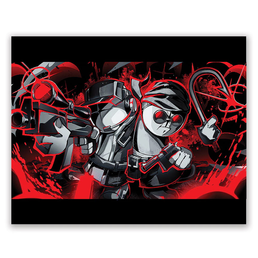 Deimos & Sanford - Poster Print