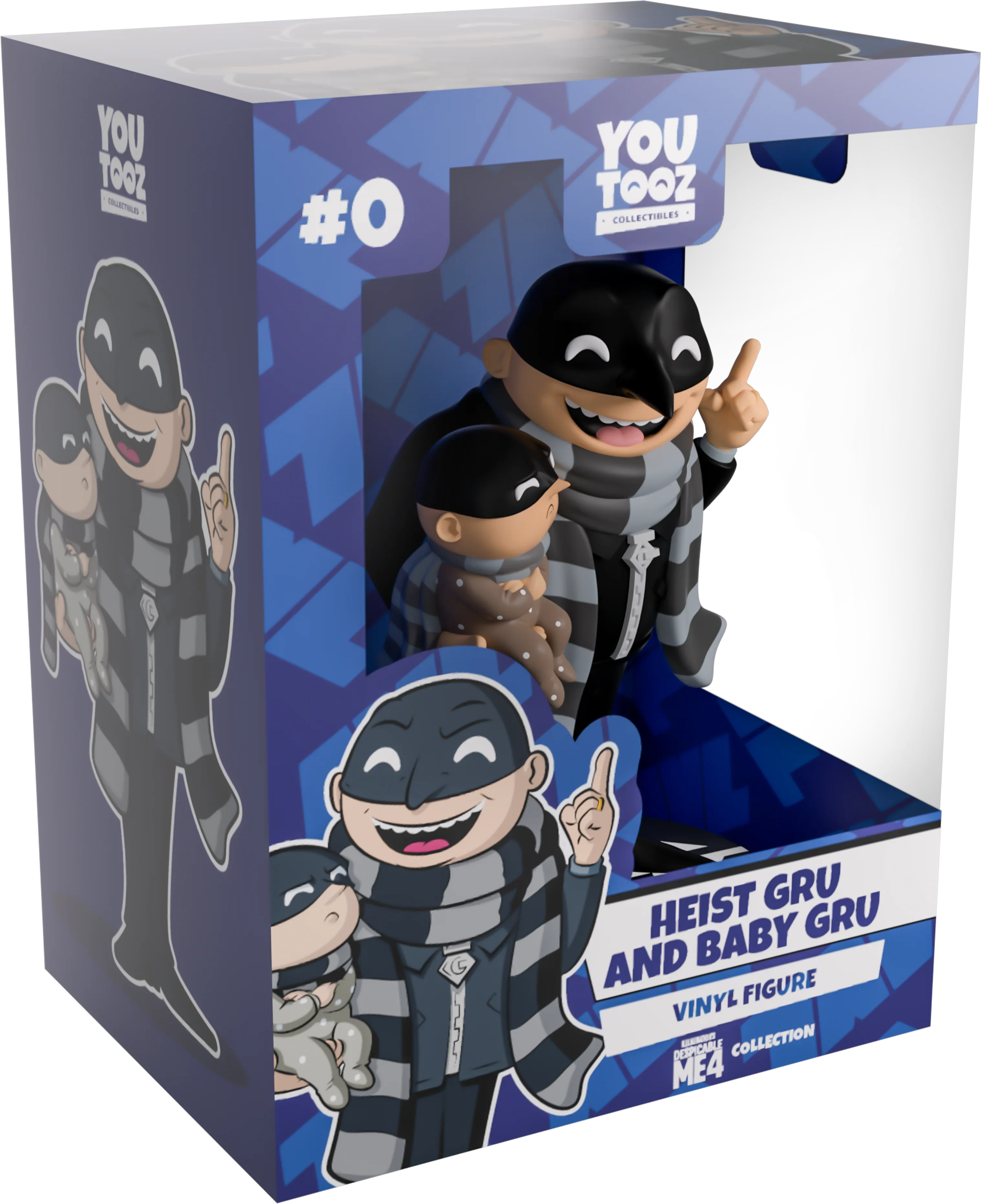 Despicable Me 4 x Youtooz - Heist Gru and Baby Gru Figure