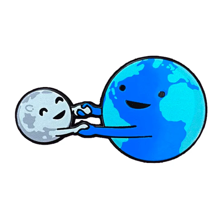 Earth and Moon: Strange Planet Collectible Pin *LAST CHANCE*