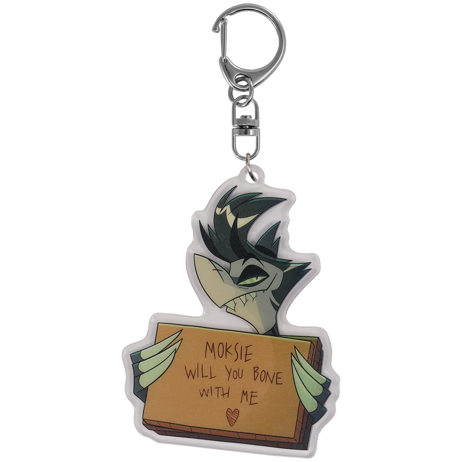 Exes and Oohs - Chaz Acrylic Keychain *LIMITED STOCK*