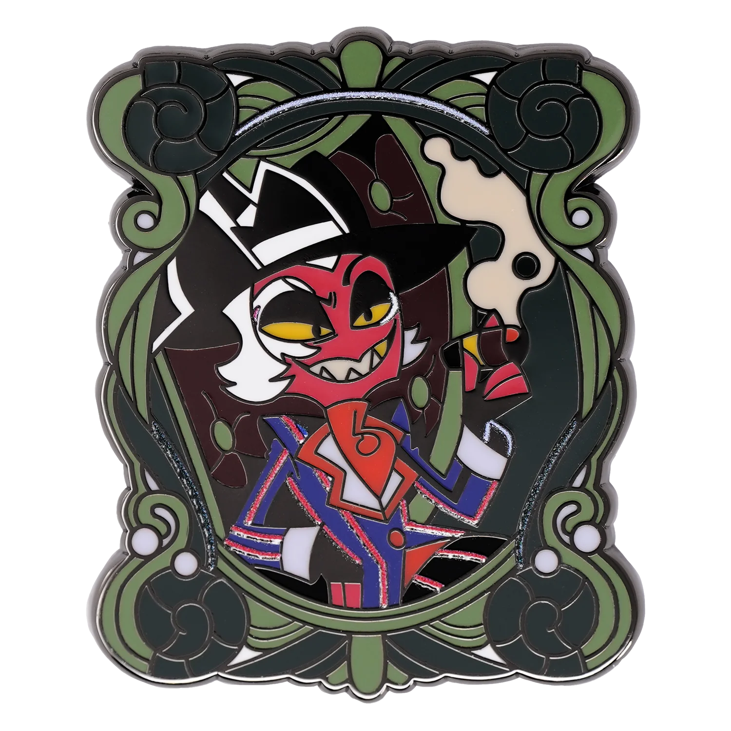 Exes and Oohs - Crimson Enamel Pin *LIMITED STOCK*