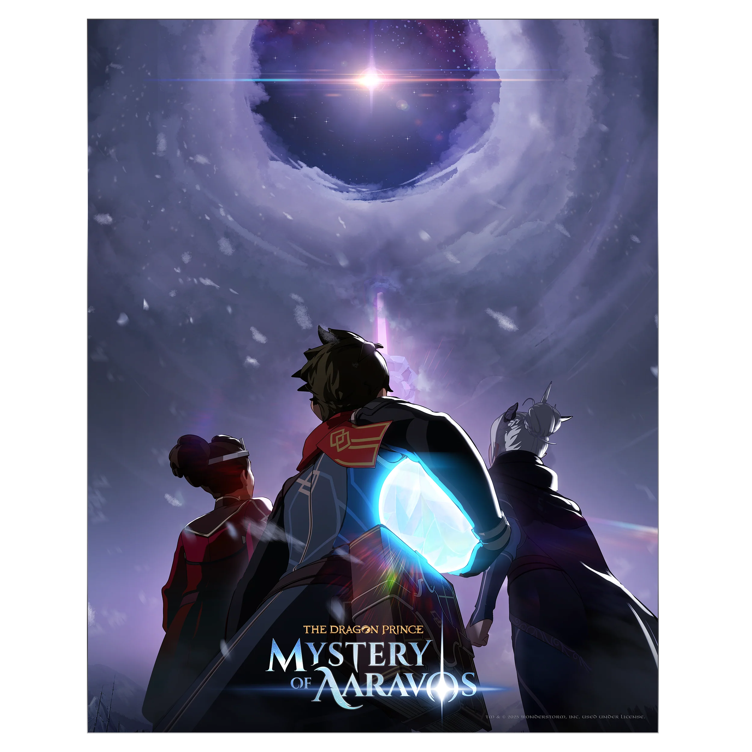 Eye of the Storm: The Dragon Prince Metal Poster / Print