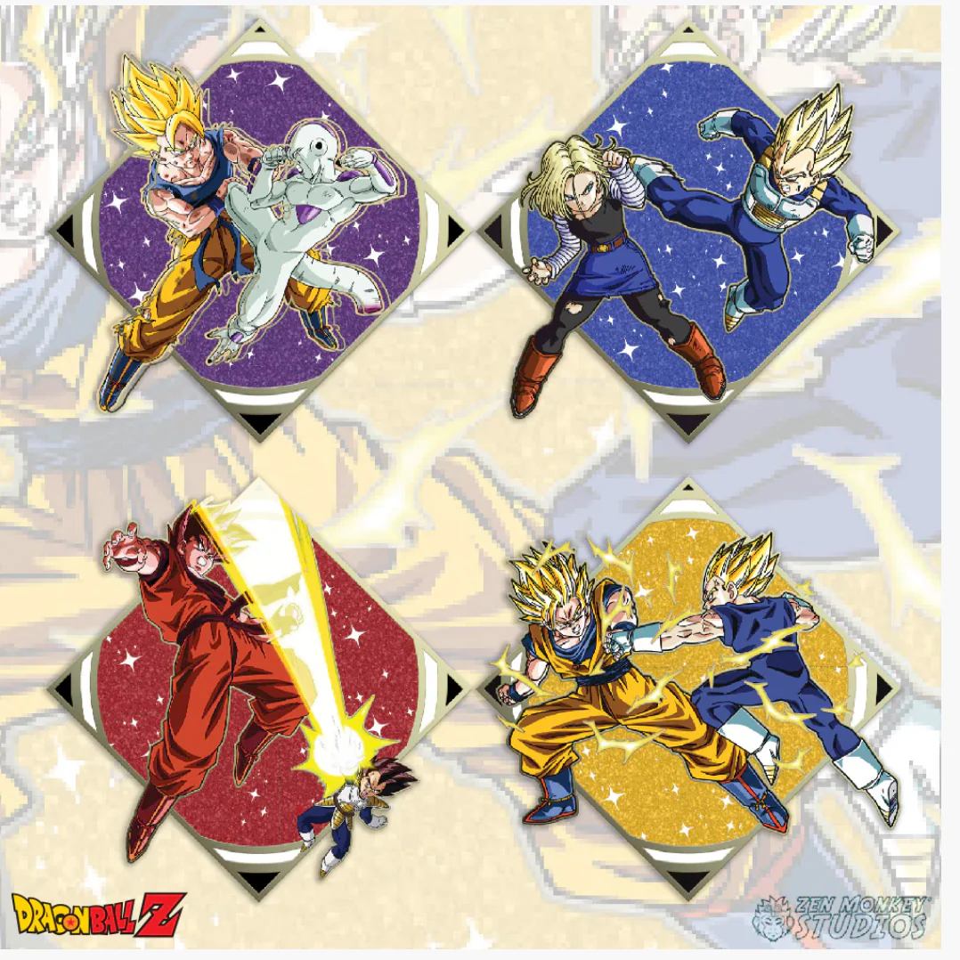 Famous Moments Blind Bag Series: DBZ Collectible Pin - Image 3