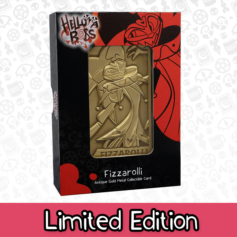 Fizzarolli Gold Plated Metal Collectible Card *FINAL SALE* - Image 4