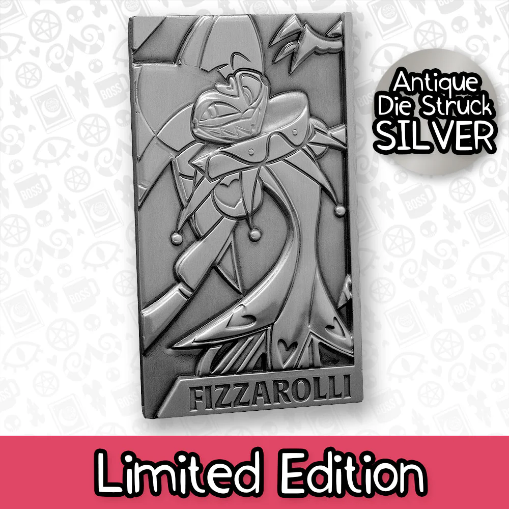Fizzarolli Silver Plated Metal Collectible Card *FINAL SALE* - Image 3