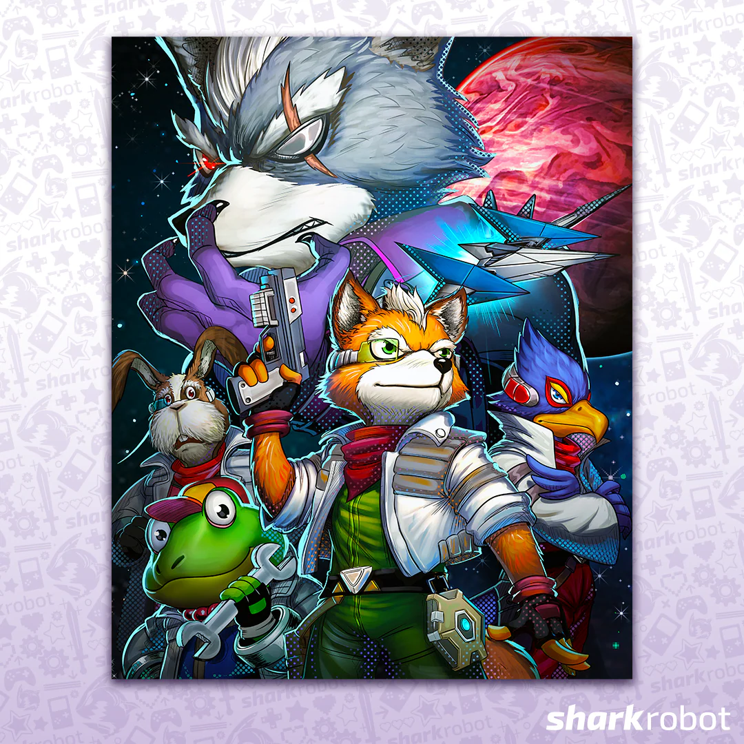 Fox Team - Poster Print *LAST CHANCE*