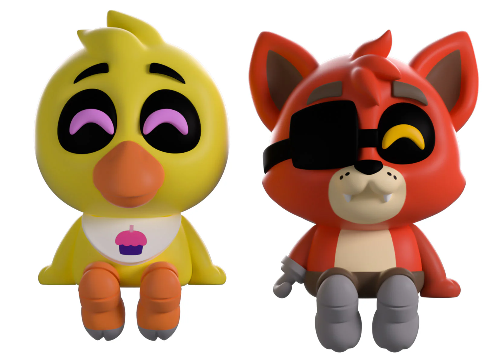Friday Night at Freddy's - Chica & Foxy Monitor Buddiez - Image 2