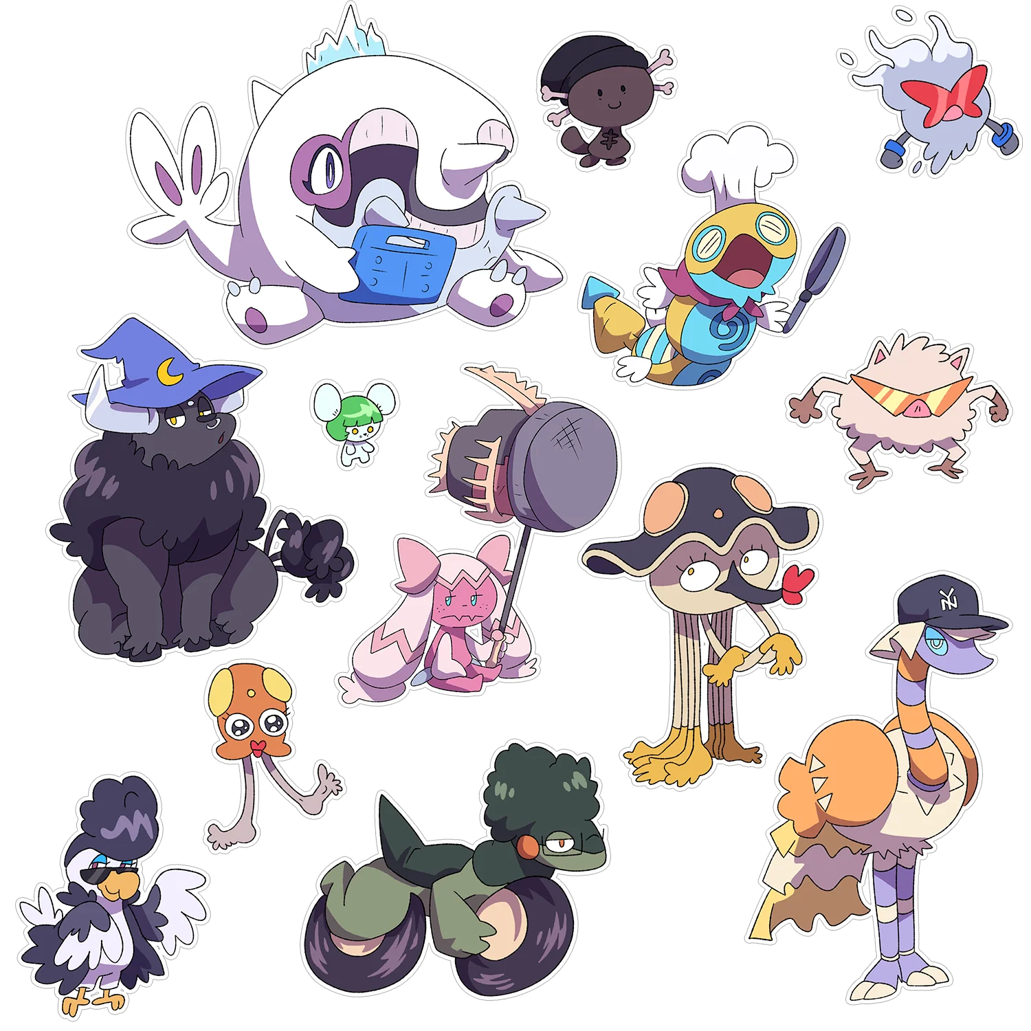 Friendlocke Season 3 Sticker Sheet *PRE-ORDER* - Image 4
