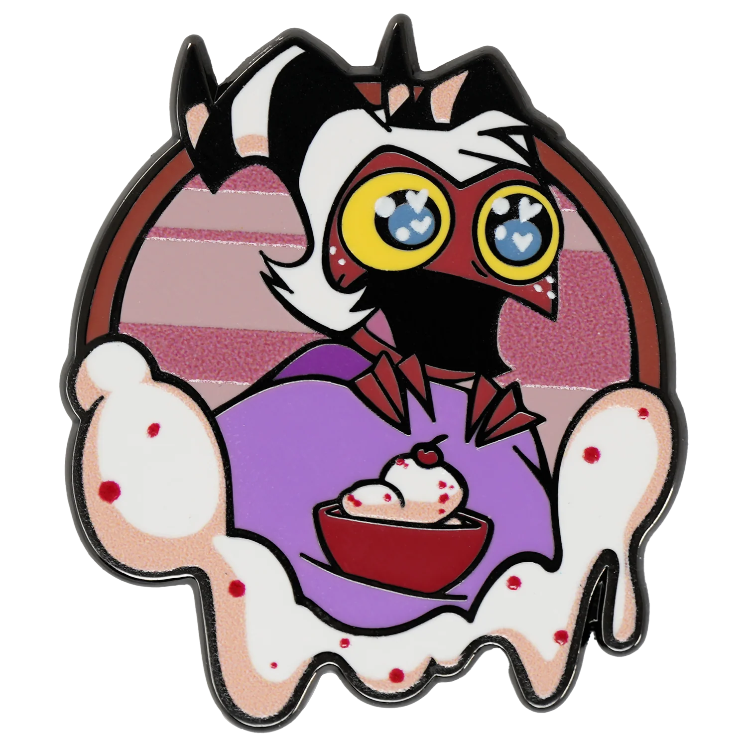 Blanket Moxxie Enamel Pin