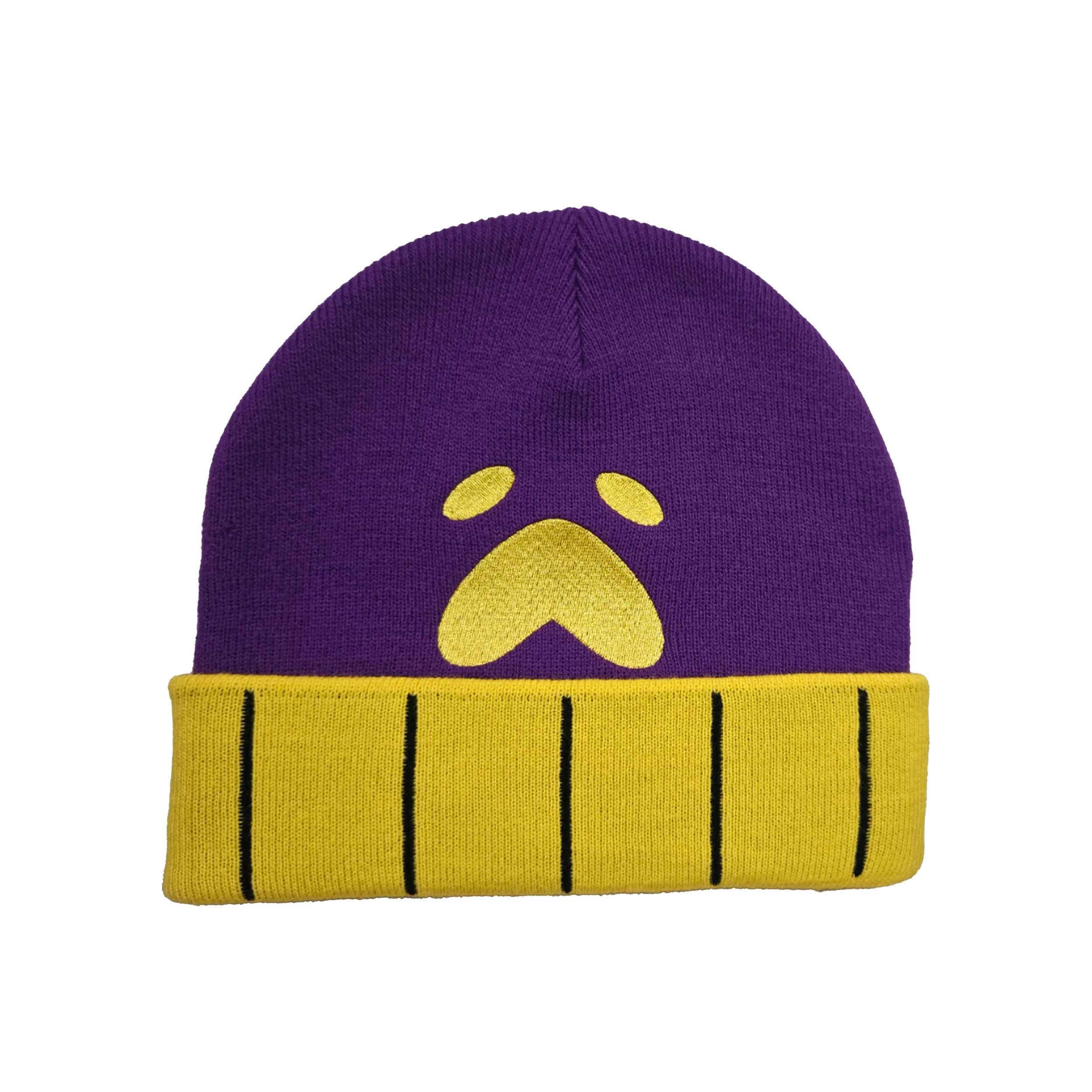 Ghost Fckrs Purple/Gold Beanie Beanie