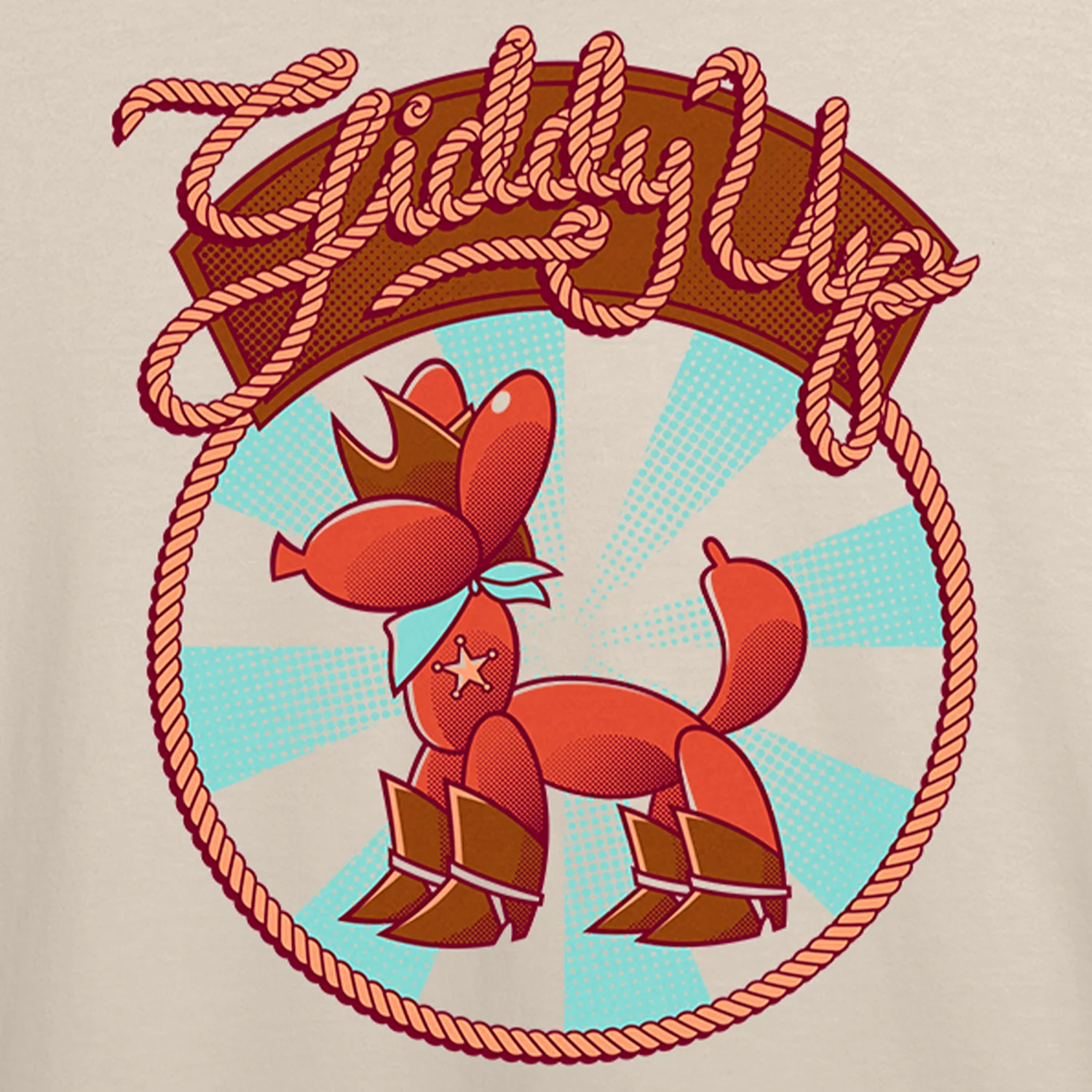 Giddy Up Balloon Horse T-Shirt *PRE-ORDER*