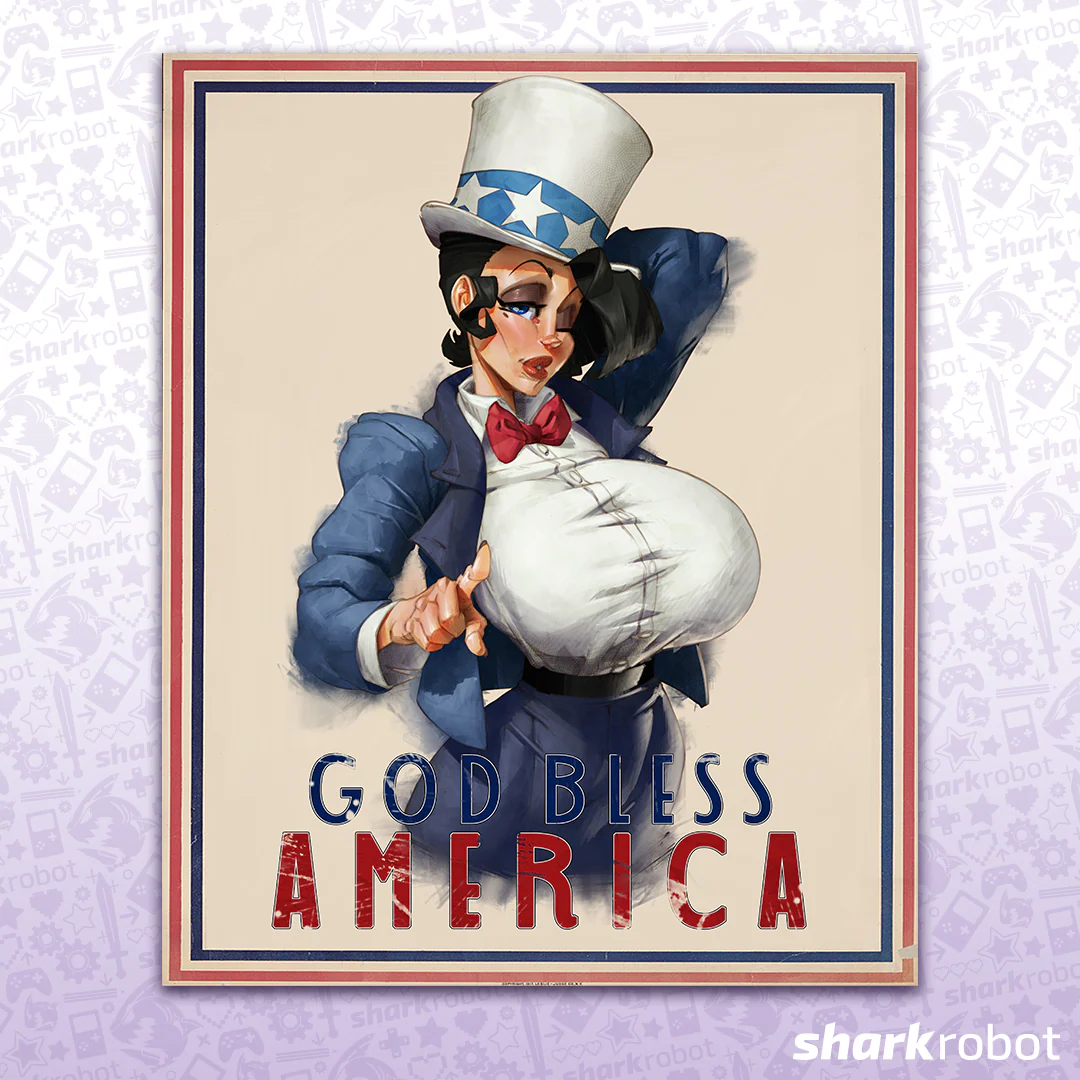 God Bless America - Poster Print