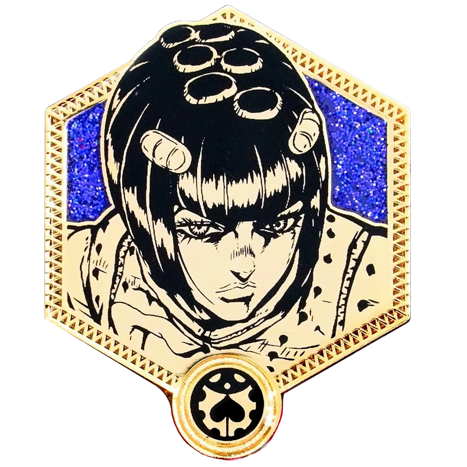 Golden Bruno: Jojo's Bizarre Adventure Collectible Pin *LAST CHANCE*