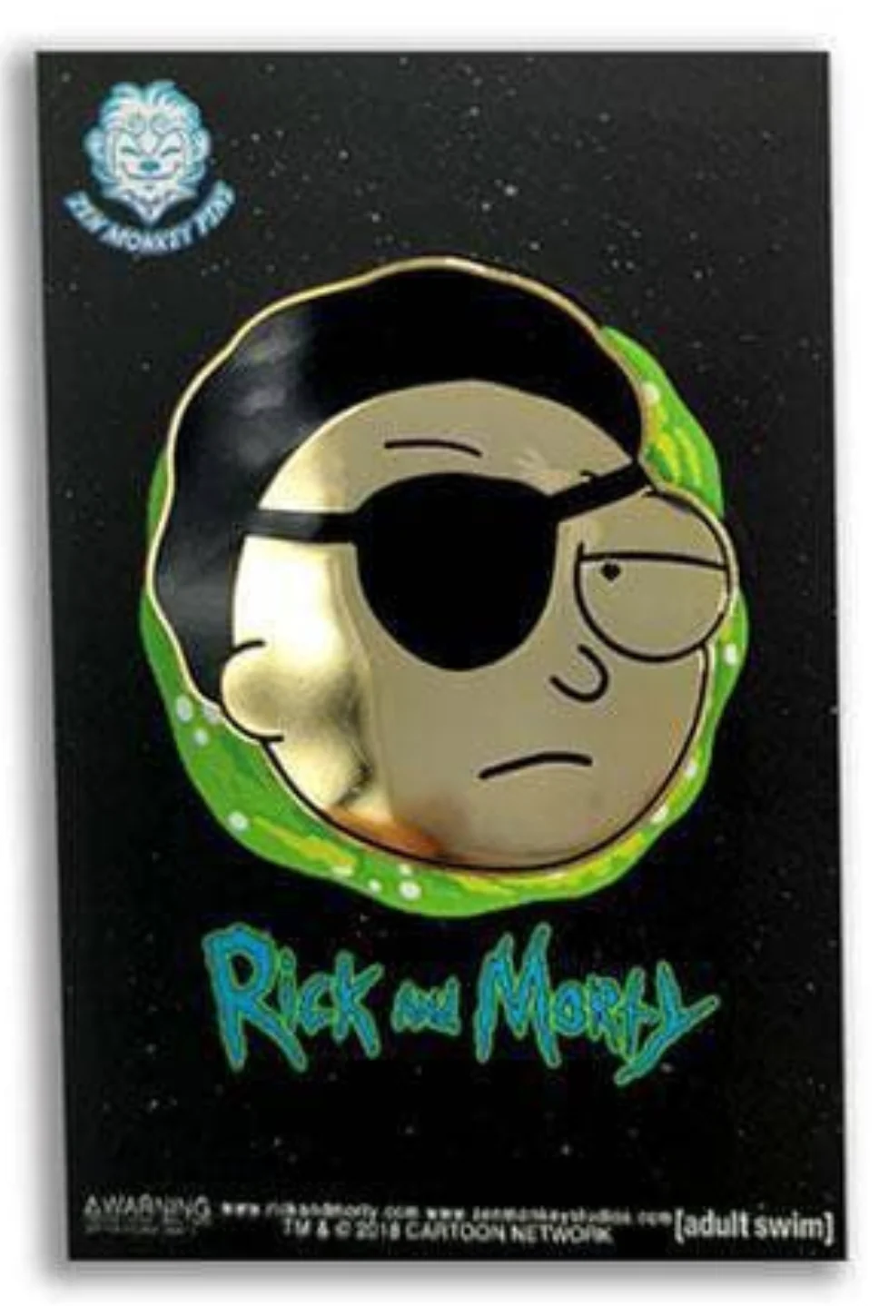 Golden Evil Morty - Rick and Morty Enamel Pin *LAST CHANCE*