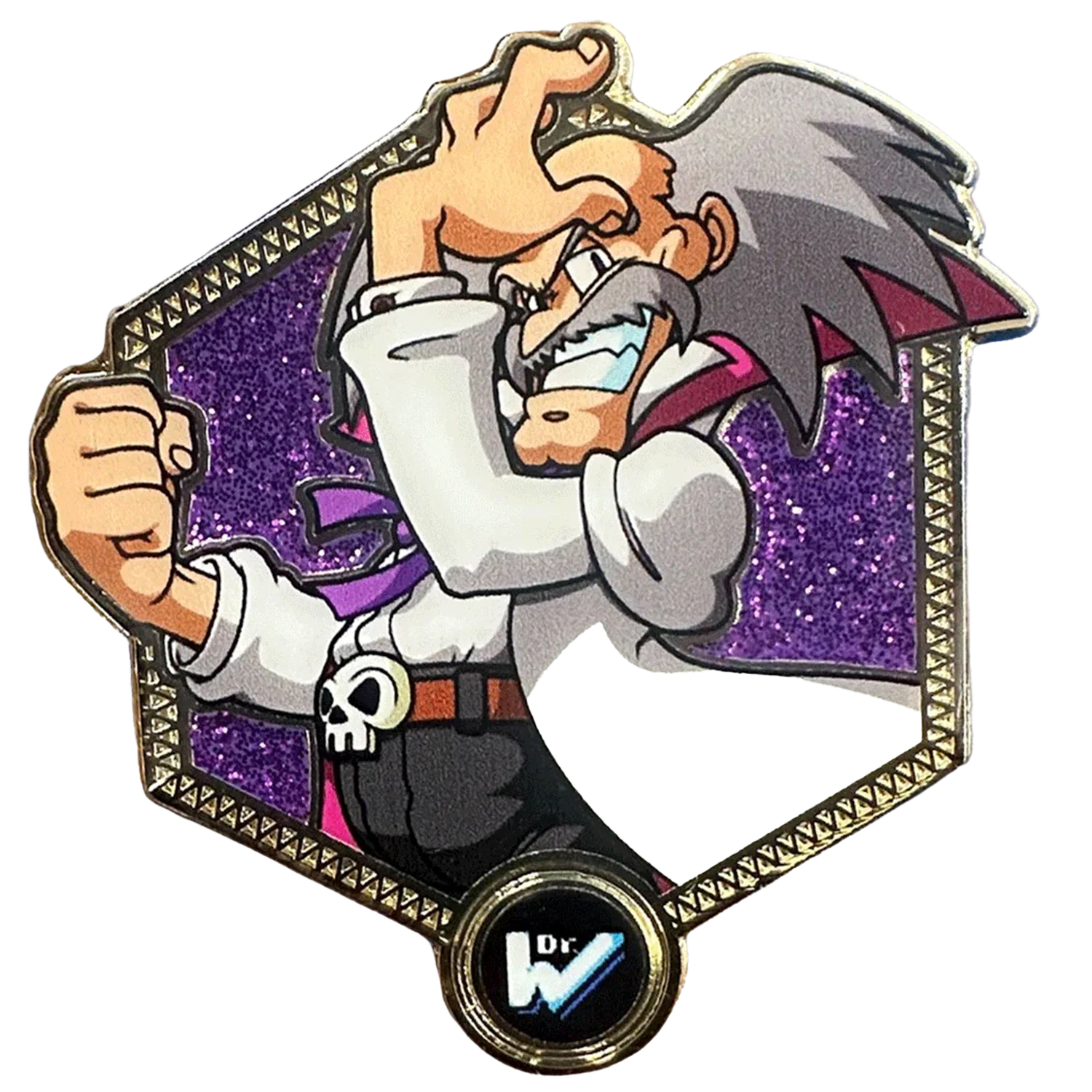 Golden Series 2: Dr. Wily - Mega Man Classic Pin