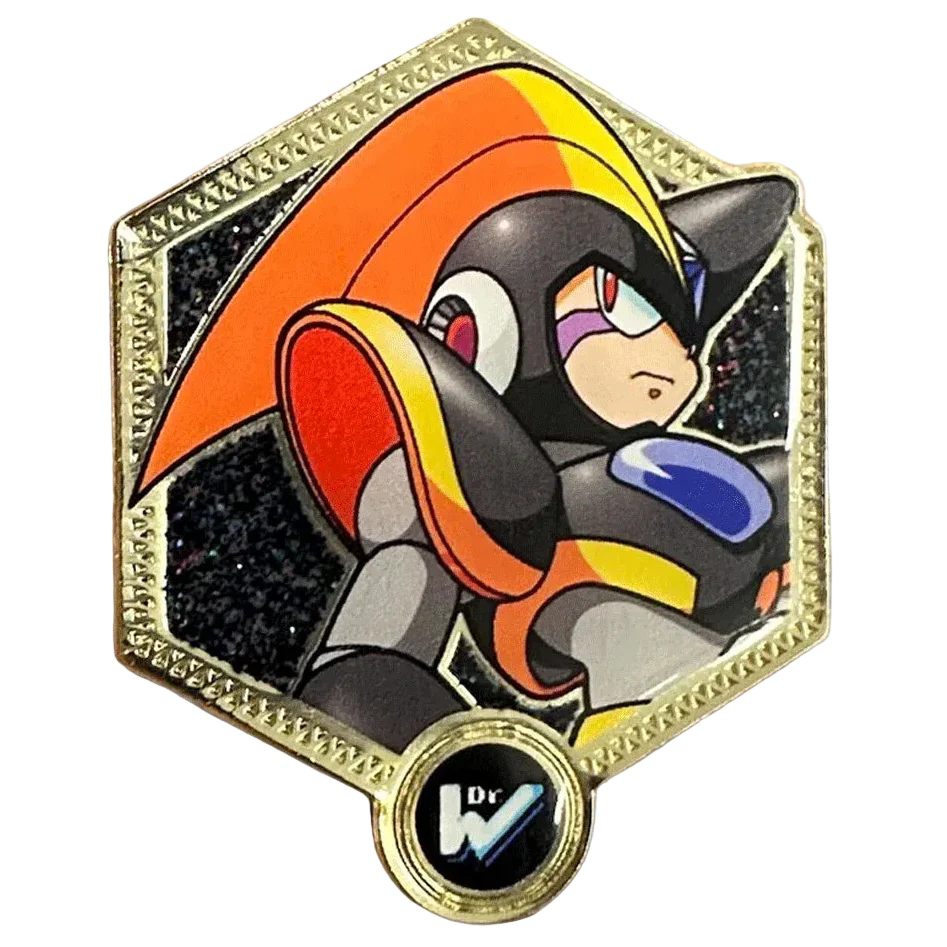 Golden Series 2: Bass - Mega Man Classic Pin