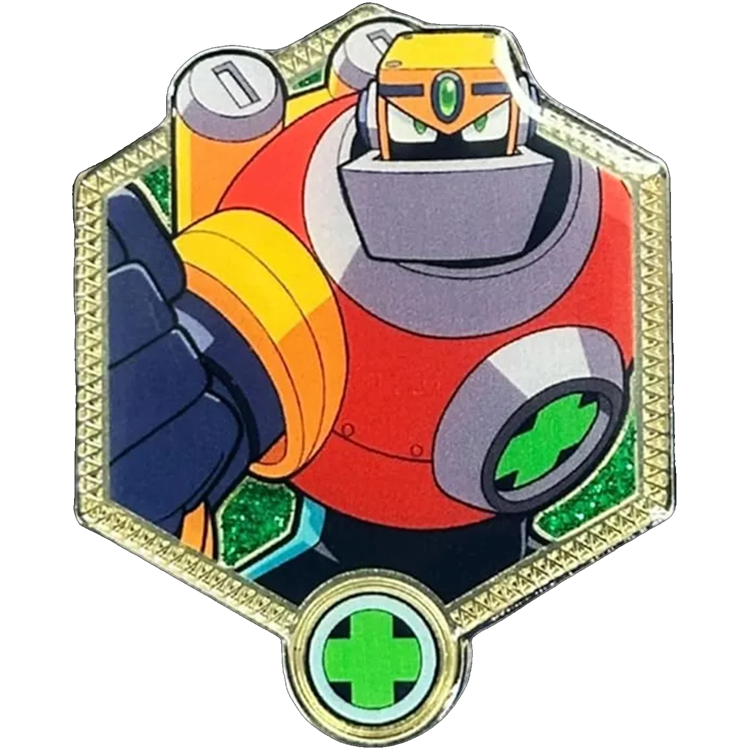 Golden Series 2: Guts Man.EXE - Mega Man Battle Network Pin
