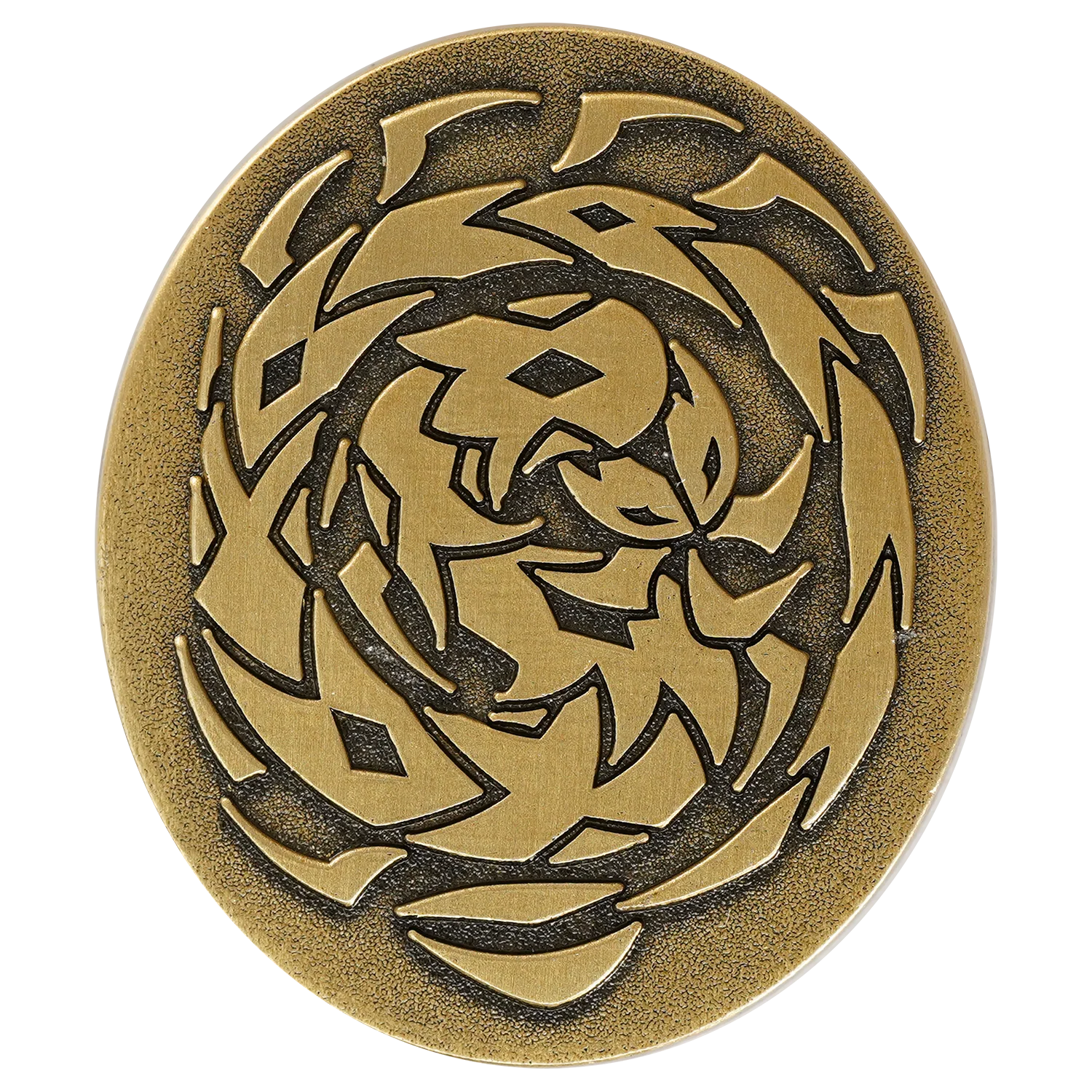 Greed - Die Struck Pin