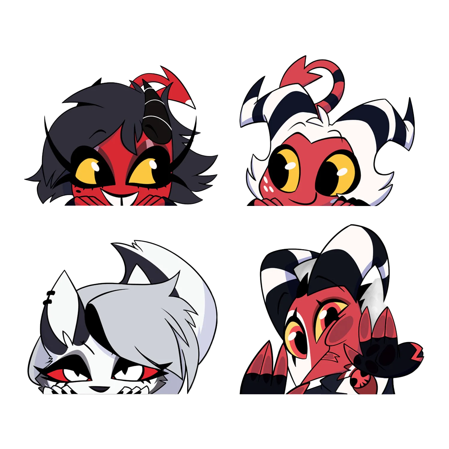 Helluva Boss Car Decal Pack 1 *FINAL SALE*