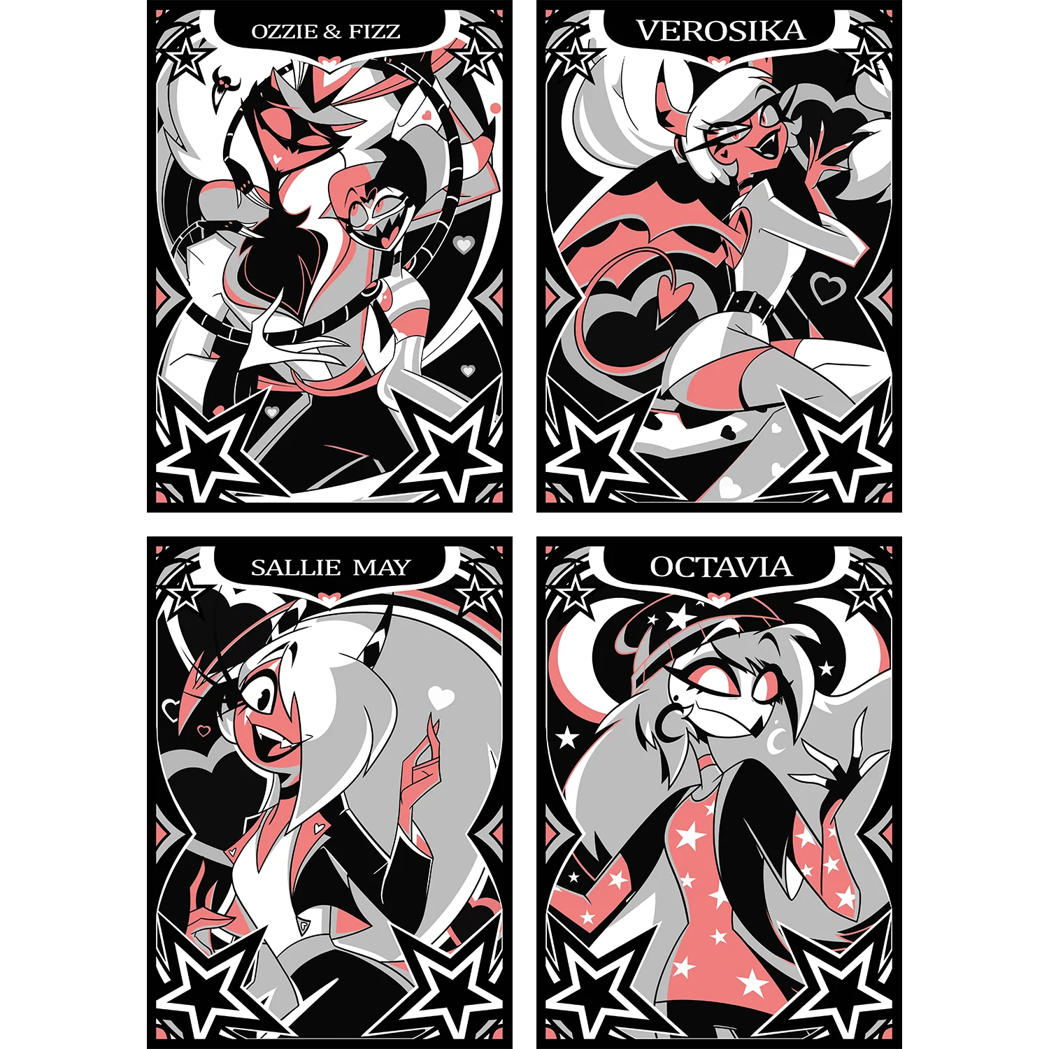 Helluva Boss Collectible Metal Cards - Pride Wave 2