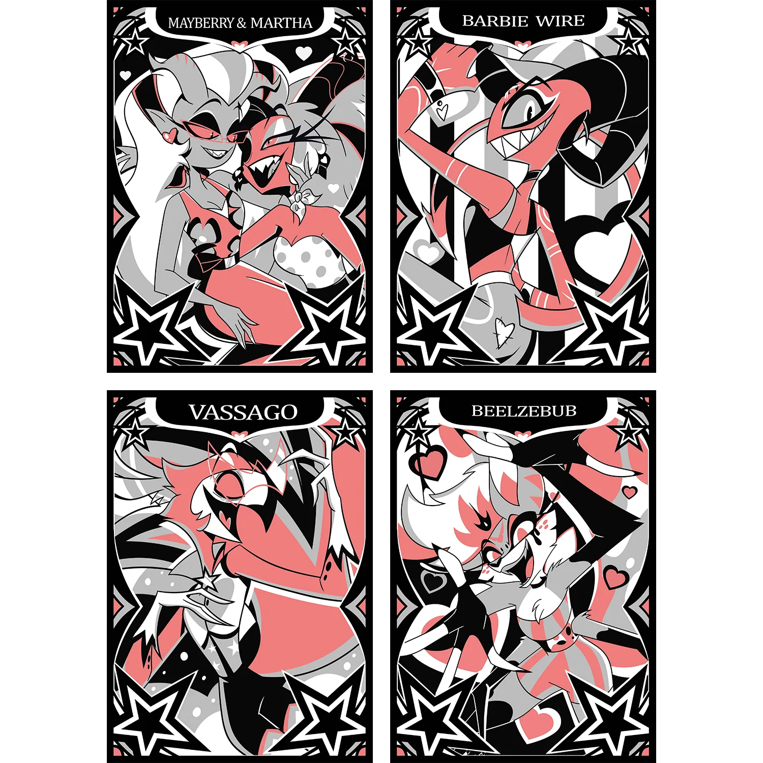 Helluva Boss Collectible Metal Cards - Pride Wave 3