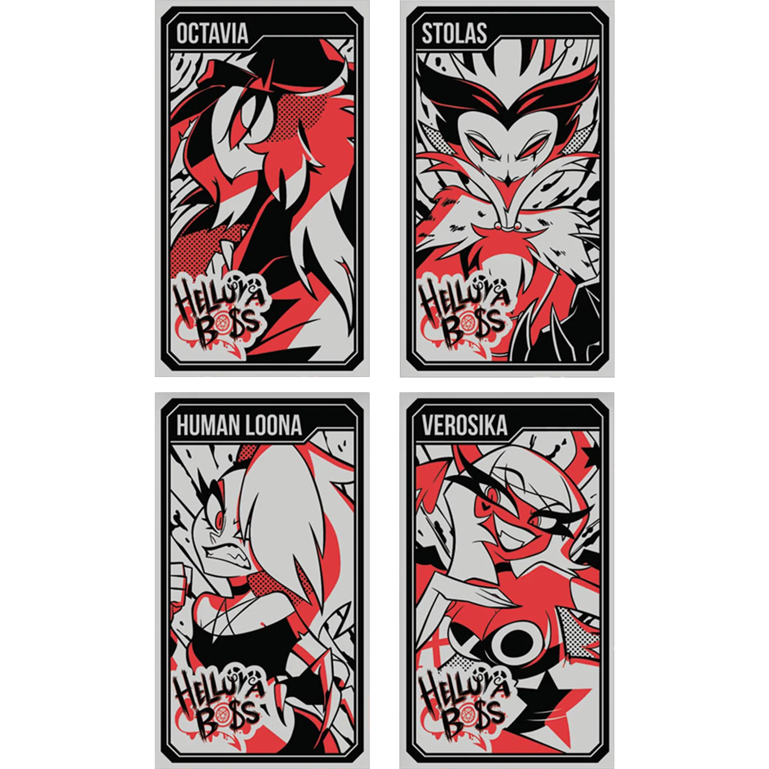 Helluva Boss Collectible Metal Cards - Series 1 Wave 2 *FINAL SALE*