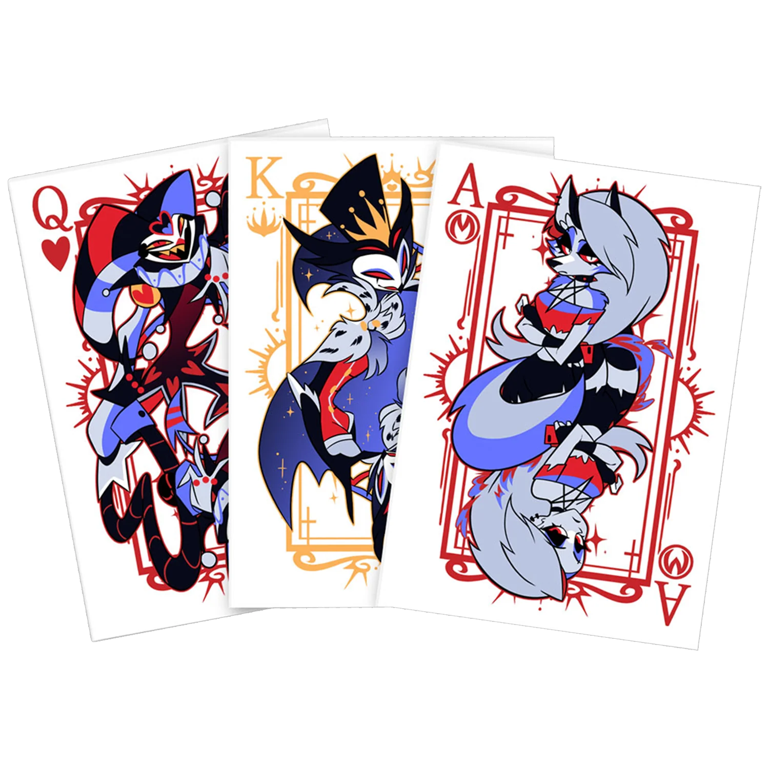 Helluva Boss Gold Foil Playing Cards *FINAL SALE*