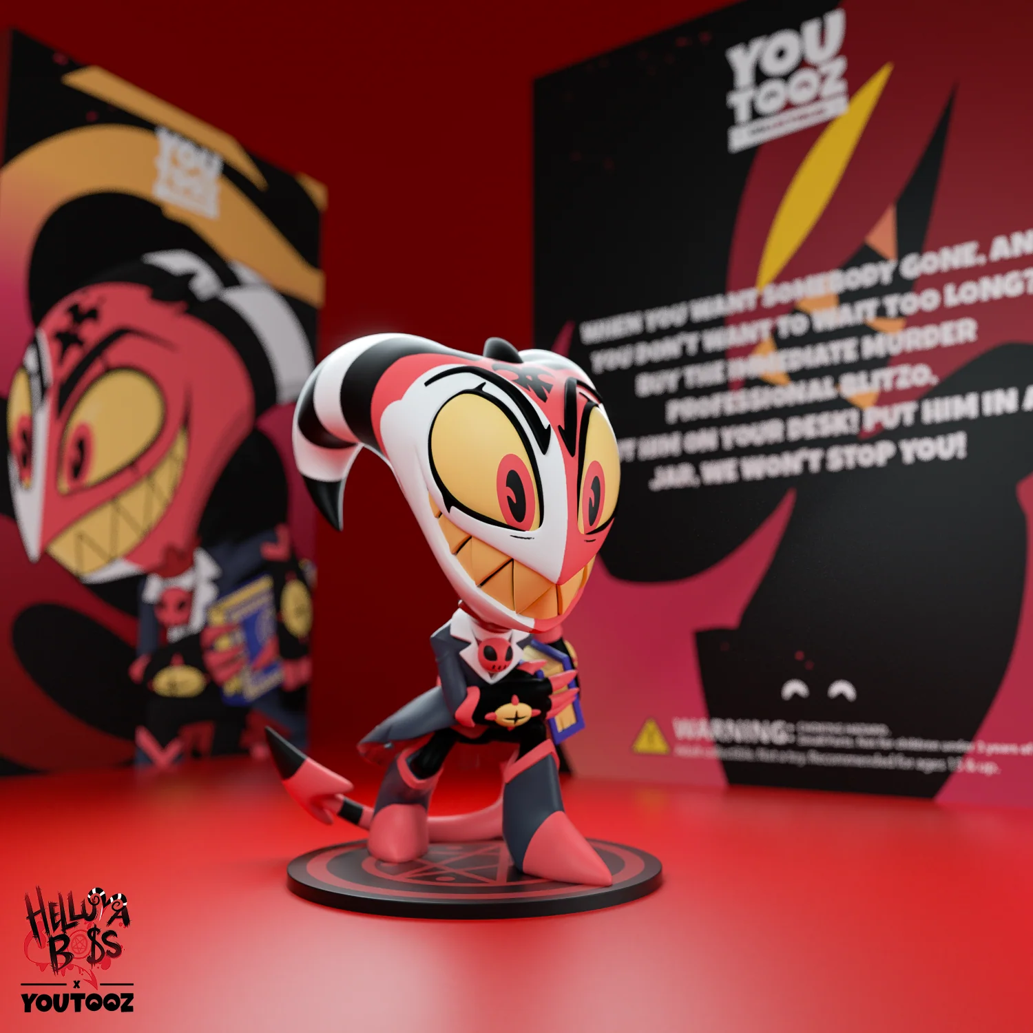 Helluva Boss x Youtooz - Blitzo Vinyl Figure - Image 5