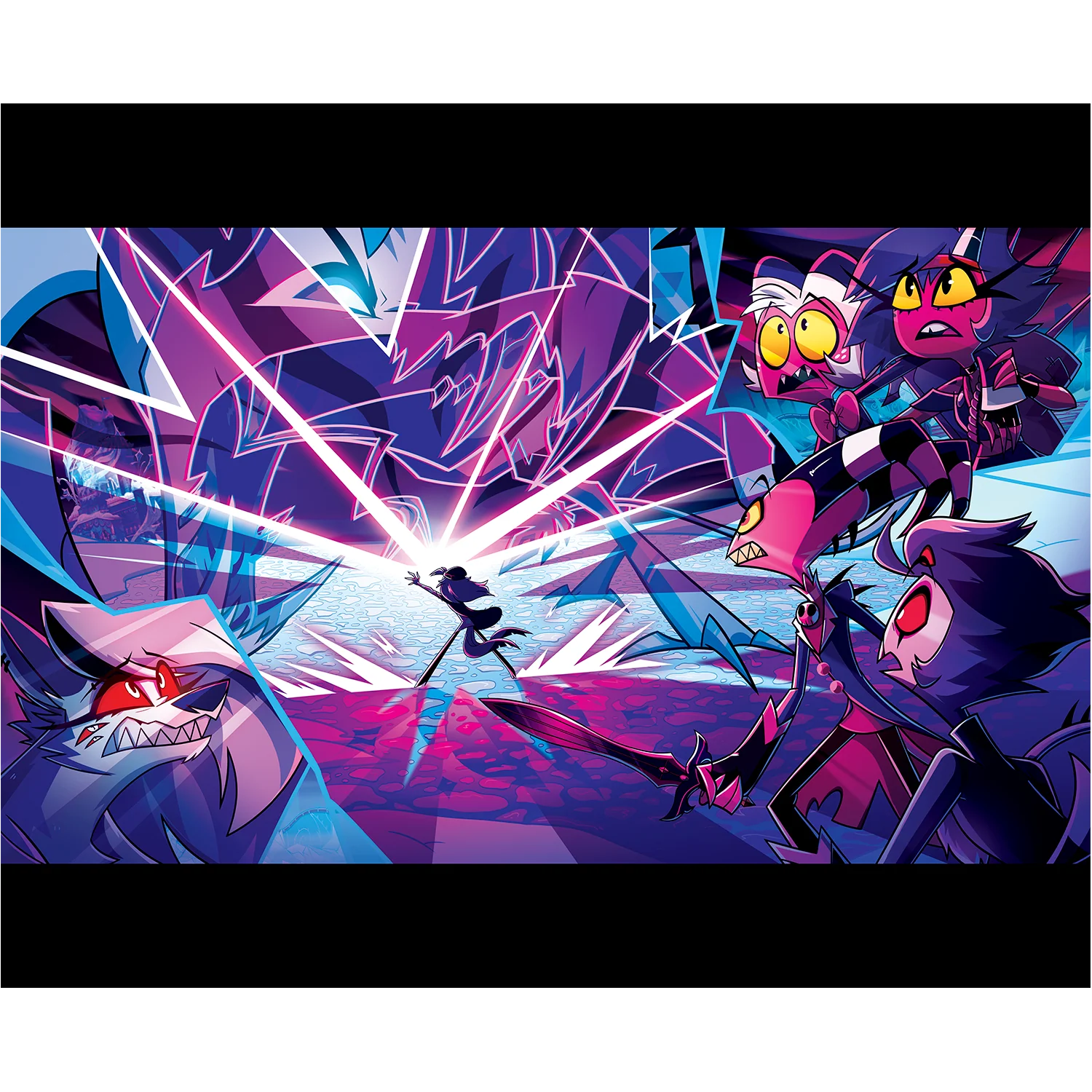 Ice Battle - Poster Print